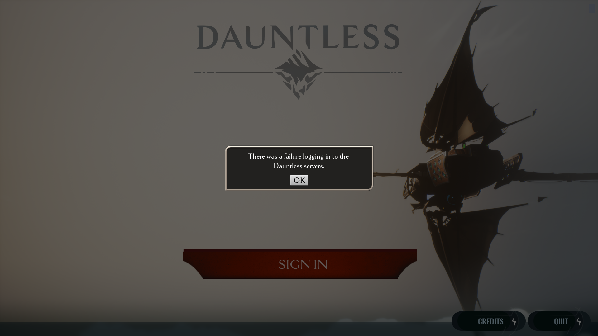 Dauntless Server Status